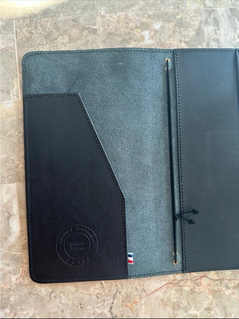 Louis Carmen Organizer Journal Cover with Elastic Closure